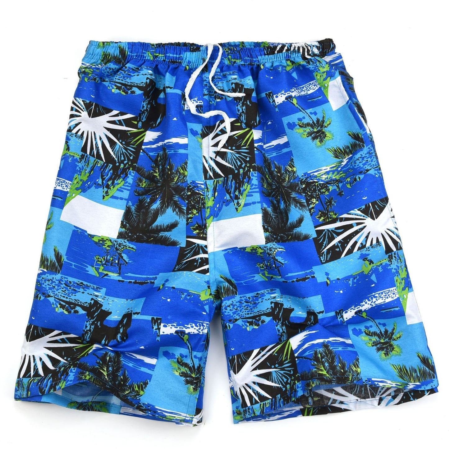 Street pattern quick-drying casual beach pants