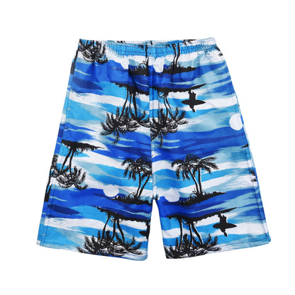 Street pattern quick-drying casual beach pants