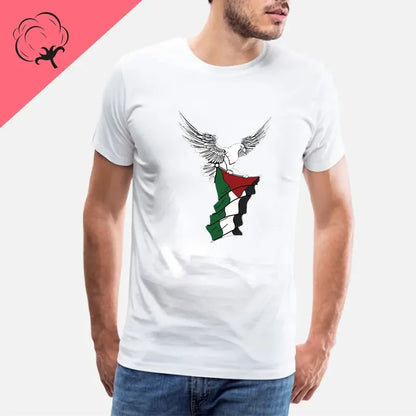 Palestine Theme 100%Cotton Mens T Shirt Clothing Women Tees Streetwear Graphic Funny Clothes Gym Summer Short-sleev O-neck Top